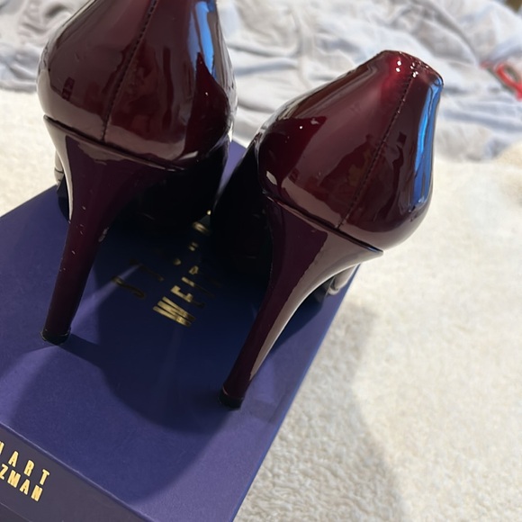 Stuart weitzman, 8.5, PLATSWOON, tinto quasar - Picture 3 of 5